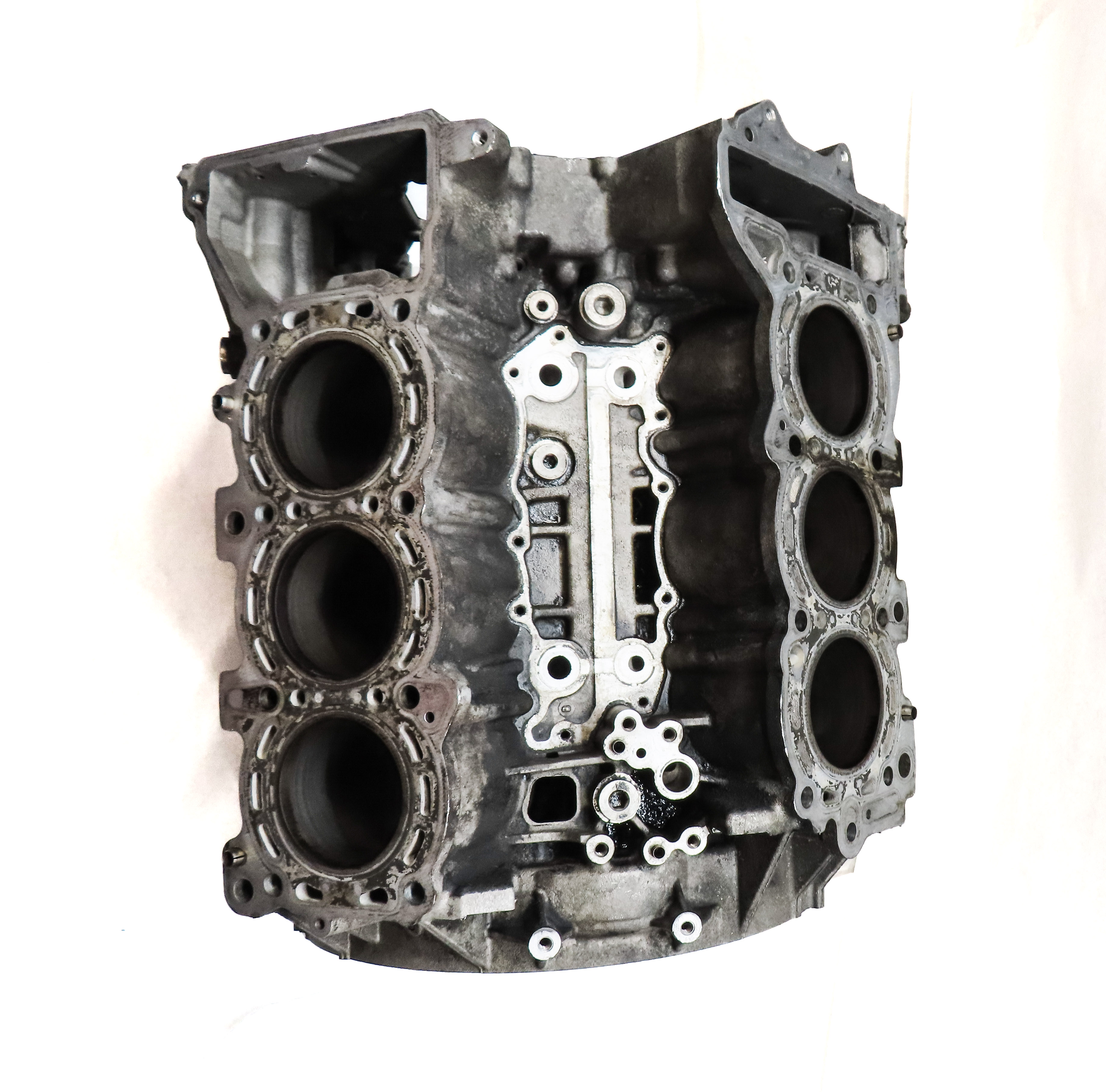 09 MERCEDES GL320 ML320 X164 W164 3.0L OM642 DIESEL ENGINE CYLINDER BLOCK (BARE) — exact item pictured